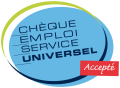 Nous acceptons les paiements par CESU